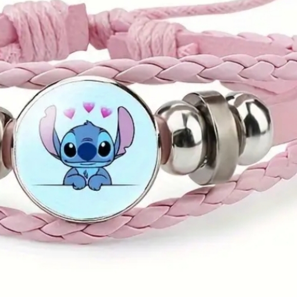 DISNEY Lilo & Stitch🌺 | Stitch Cartoon Braided Rope Chain Bracelet 🎁🌺 - Picture 6 of 10